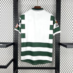 Sporting CP 2000-01 Home Retro Jersey - Image 2