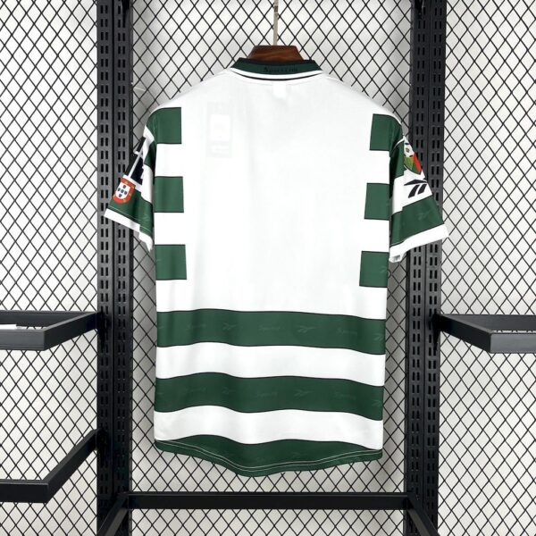 Sporting CP 2000-01 Home Retro Jersey - Image 2