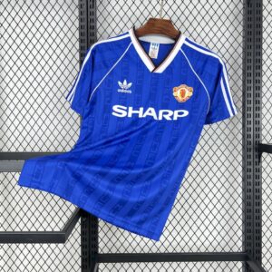Manchester United 1988-89 Away Retro Jersey
