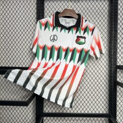 CD Palestino 2024-25 Hypepeace Joint Edition White Retro Jersey