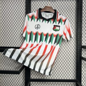CD Palestino 2024-25 Hypepeace Joint Edition White Retro Jersey