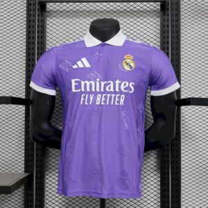 Real Madrid 2025 26 Light purple special edition Jersey Player Version