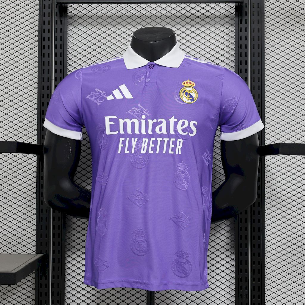 Real Madrid 2025-26 Light purple special edition Jersey Player Version