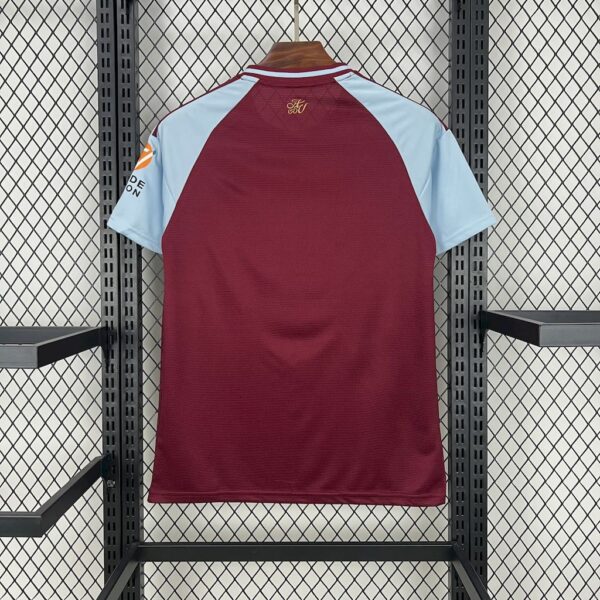 Aston Villa 2025 26 Home Jersey