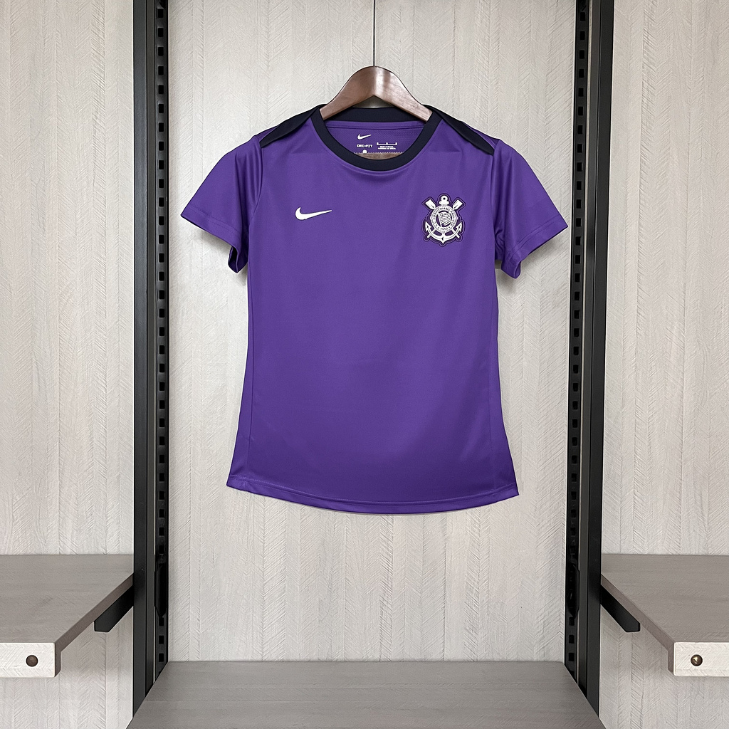 Women' 2025-26 Corinthians Training Jersey Purple Jersey