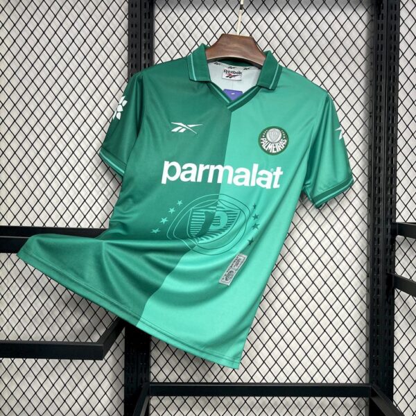 Palmeiras 1997-98 Home Retro Jersey -2XL - Image 2