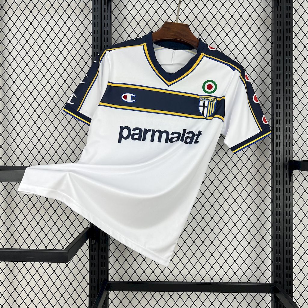 Parma Calcio 2002-03 Away Retro Jersey Parma Calcio 2002-03 Away Retro Jersey