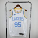 Los Angeles Lakers 2023-24 TOSCANO#95 Retro Jersey
