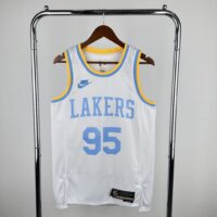Los Angeles Lakers 2023-24 TOSCANO#95 Retro Jersey
