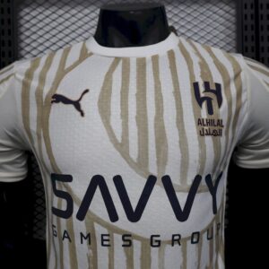 Al Hilal SC 2025 26 Away Jersey Player Version