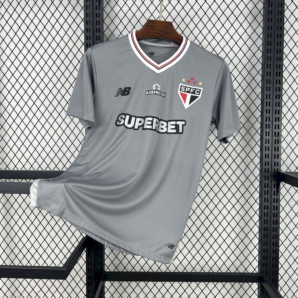 Sao Paulo 2025-26 Special Edition Grey Jersey Sao Paulo 2025-26 Special Edition Grey Jersey