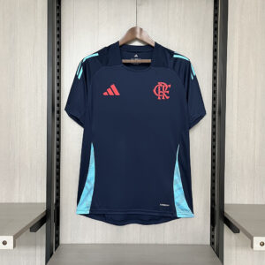 2025 26 Flamengo Training Wear Dark Blue Jersey