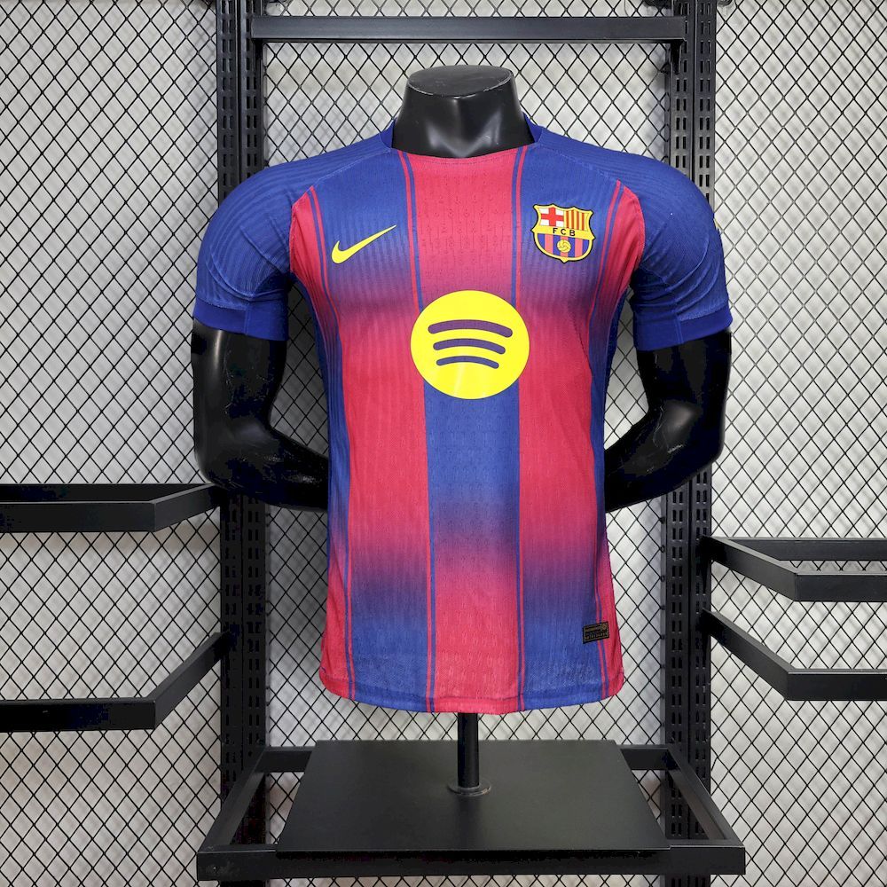 Barcelona 2025-26 Home Jersey Player Version