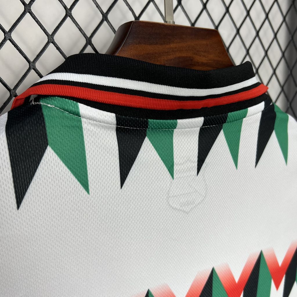 CD Palestino 2024-25 Hypepeace Joint Edition White Retro Jersey