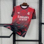 Real Madrid 202425 Red and black dragon Jersey