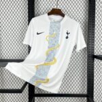 Tottenham Hotspur 2025-26 White Gold Snake Edition Jersey