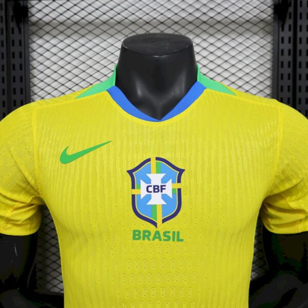 Brazil 2025 26 Home Jersey Player Version
