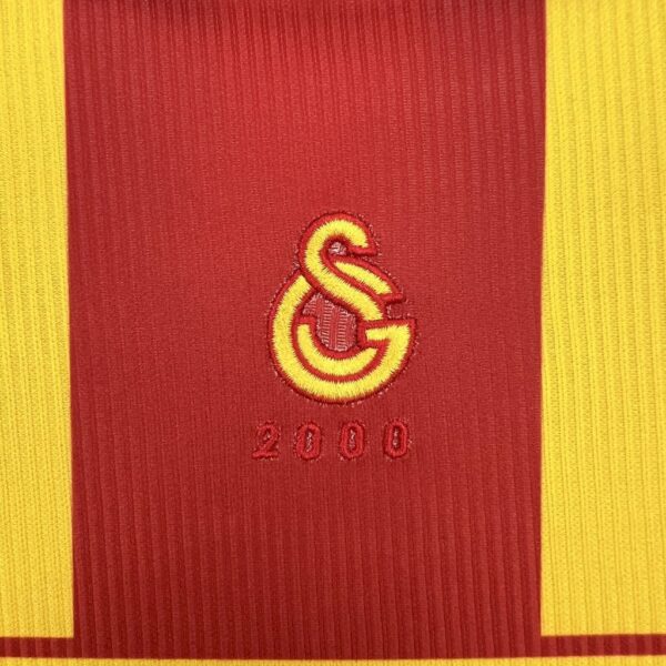 Galatasaray 1999-00 Home Retro Jersey - Image 2