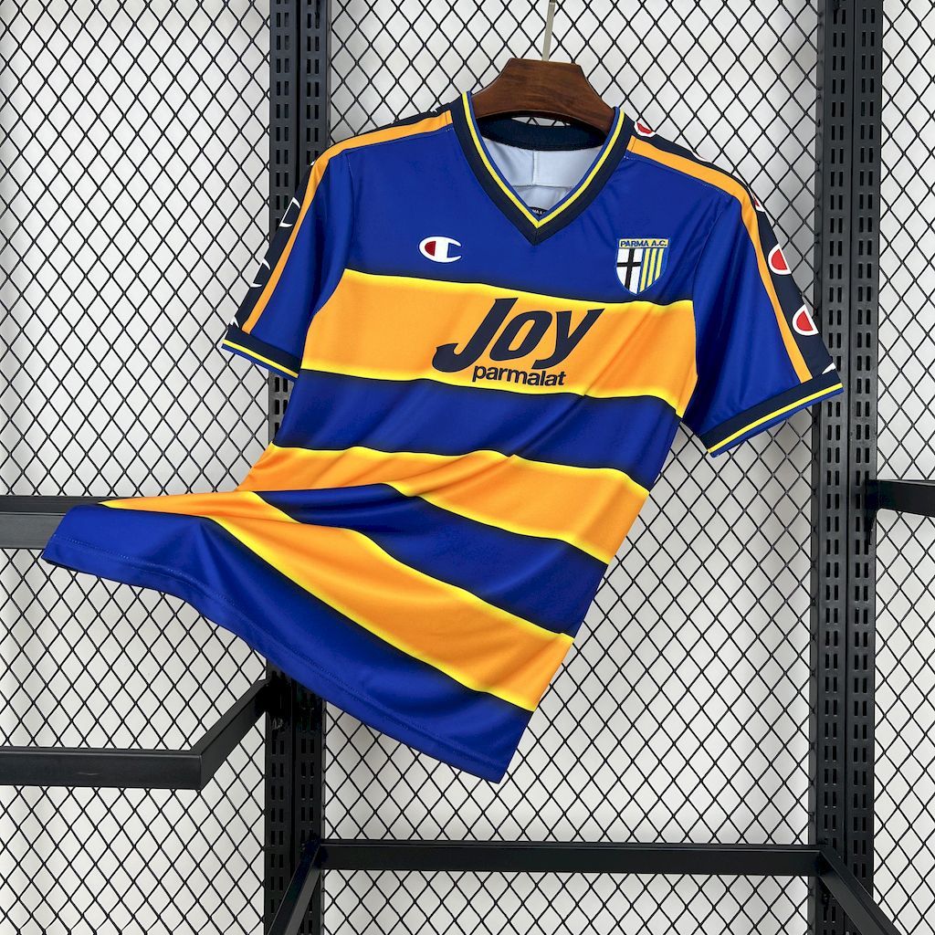 Parma Calcio 2001-02 Home Retro Jersey Parma Calcio 2001-02 Home Retro Jersey