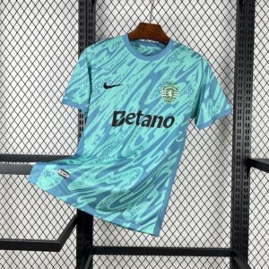 Sporting CP 2025 26 Blue goalkeeper Jersey