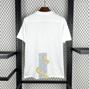 Tottenham Hotspur 2025 26 White Gold Snake Edition Jersey