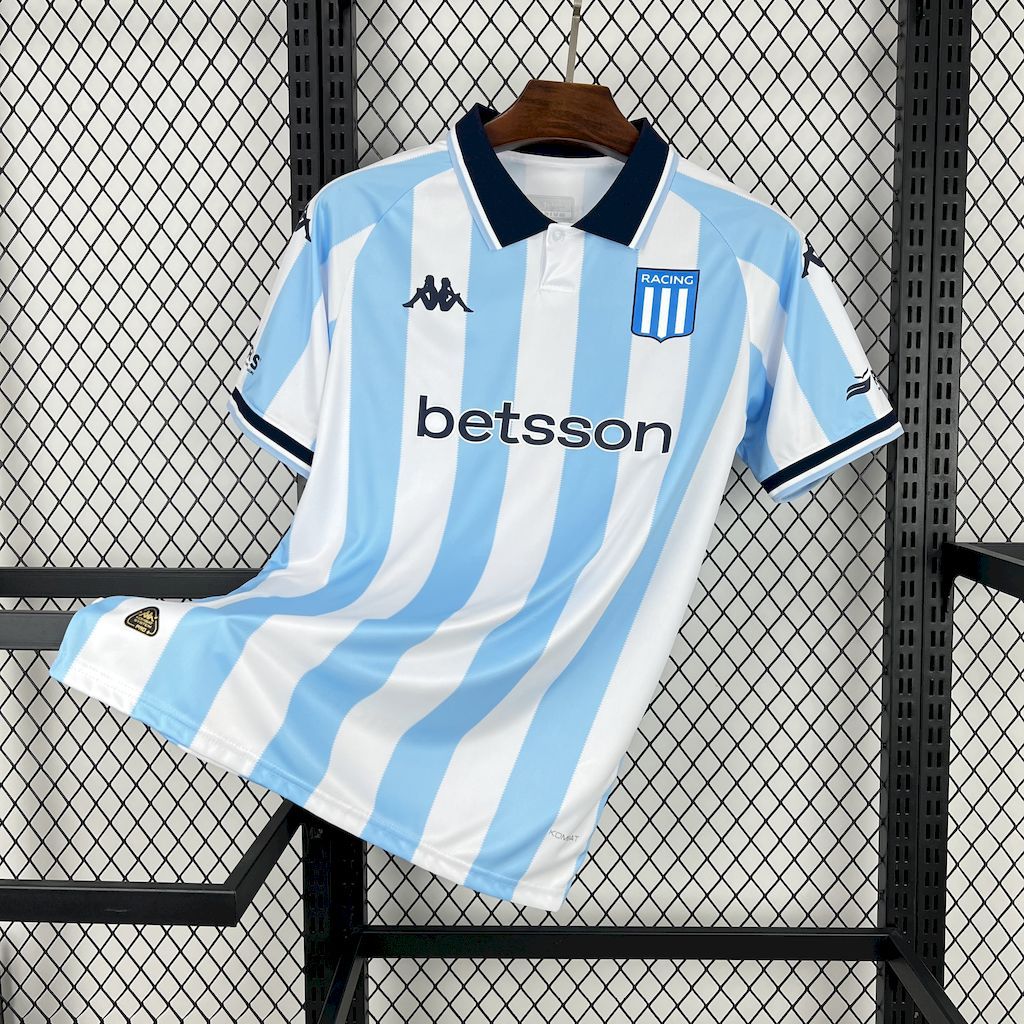 Racing Club de Avellaneda 2025-26 Home Jersey Racing Club de Avellaneda 2025-26 Home Jersey