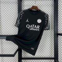 Paris Saint-Germain 202425 Fourth Away Black Jersey