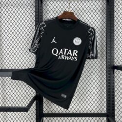 Paris Saint-Germain 202425 Fourth Away Black Jersey