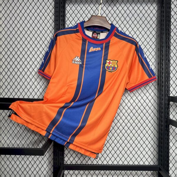 Barcelona 1997 Away Retro Jersey - Image 2
