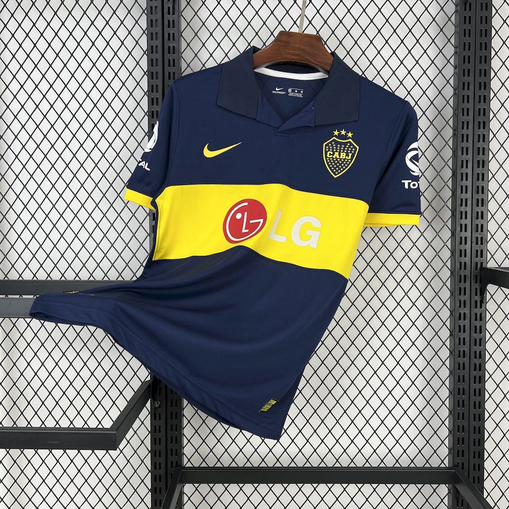Boca Juniors 2009-10 Home Retro Jersey