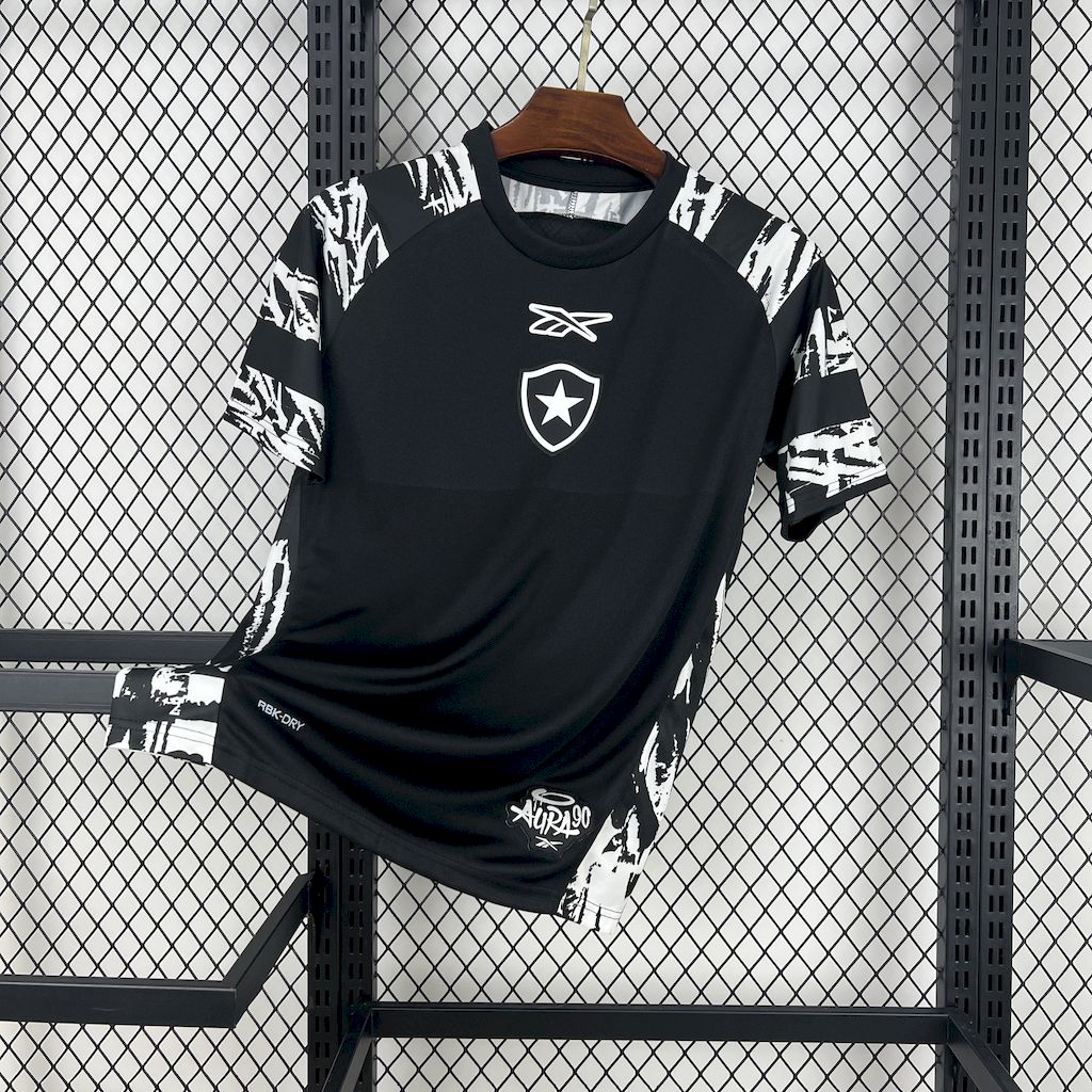 Botafogo 2025-26 Black pre-match training suit Jersey Botafogo 2025-26 Black pre-match training suit Jersey