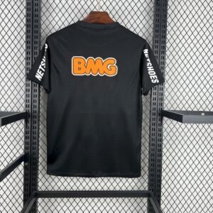 Santos 2011-12 Black Retro Jersey - Image 2
