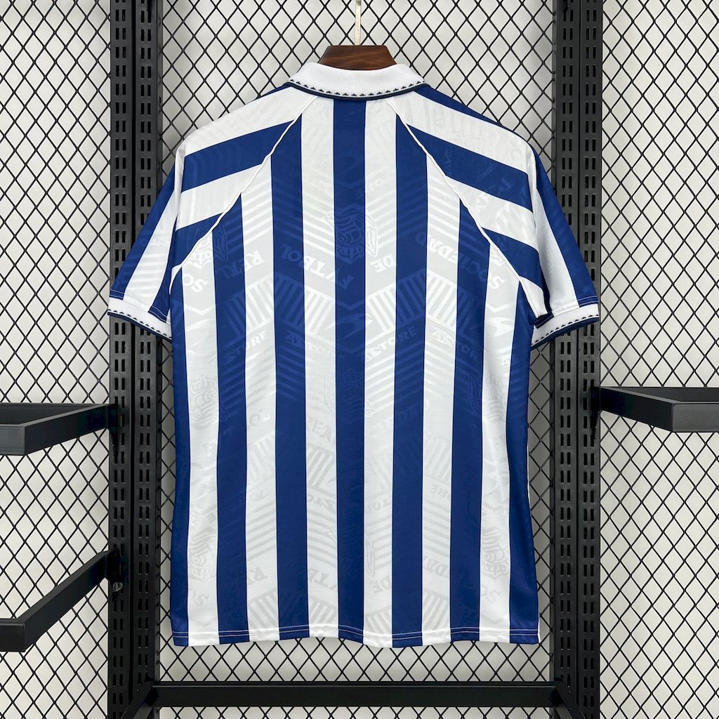 9df53698f27e4a89a016e2145fb15c8c Real Sociedad 1994-95 Home Retro Jersey