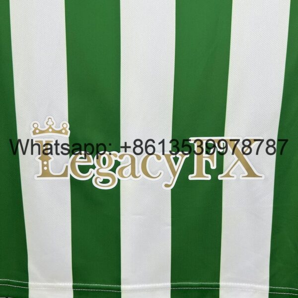 Real Betis 2011-12 King' Cup Gold Retro Jersey - Image 2