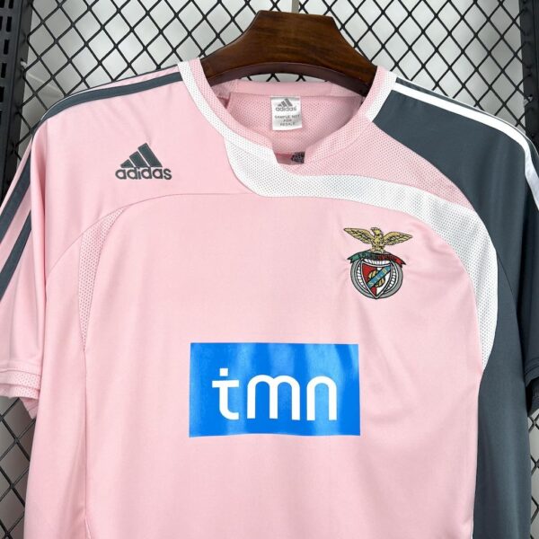 Benfica 2007-08 Away Retro Jersey (With sponsor) - Image 2