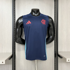 Vest 2025 26 Flamengo Training Wear Dark Blue Jersey