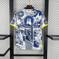 Brazil 2025-26 Blue and white Jersey