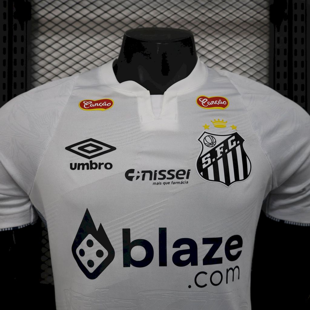 a1b7a70881a846508abb5c01ef7f6089 Santos 202425 Home Jersey Player Version
