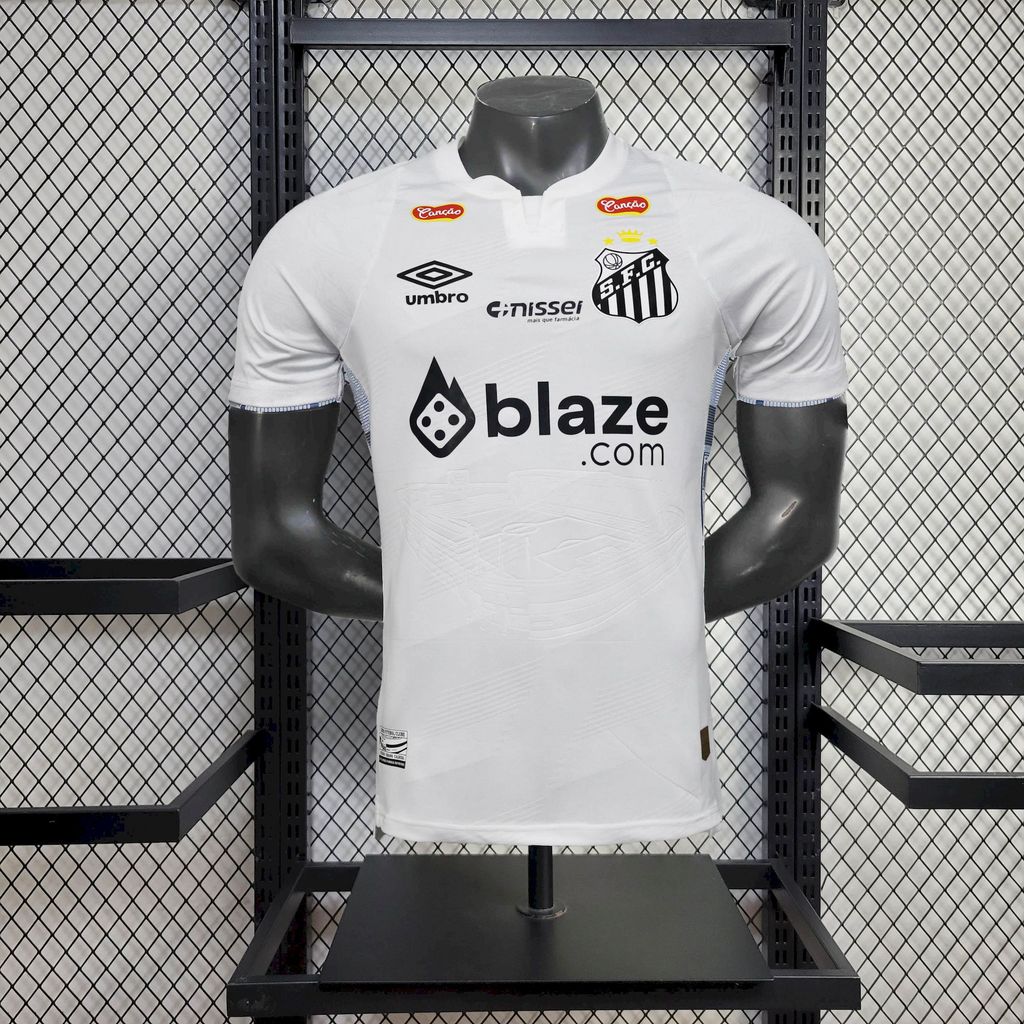 a1f9d58a2345457a9726d5c6ca29ae6e Santos 202425 Home Jersey Player Version