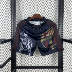 Barcelona 2000-01 Home Retro Skeleton Shorts
