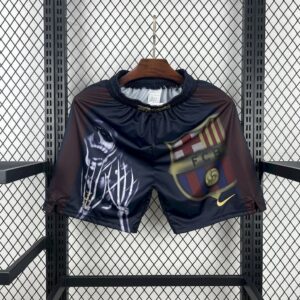 Barcelona 2000-01 Home Retro Skeleton Shorts