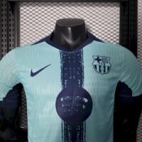 Barcelona 2025-26 Pre-match training Jersey Player Version