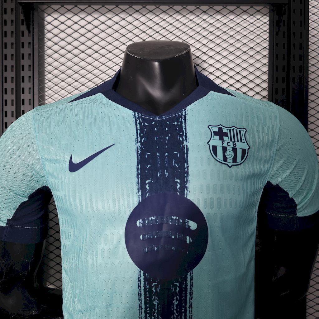 Barcelona 2025-26 Pre-match training Jersey Player Version