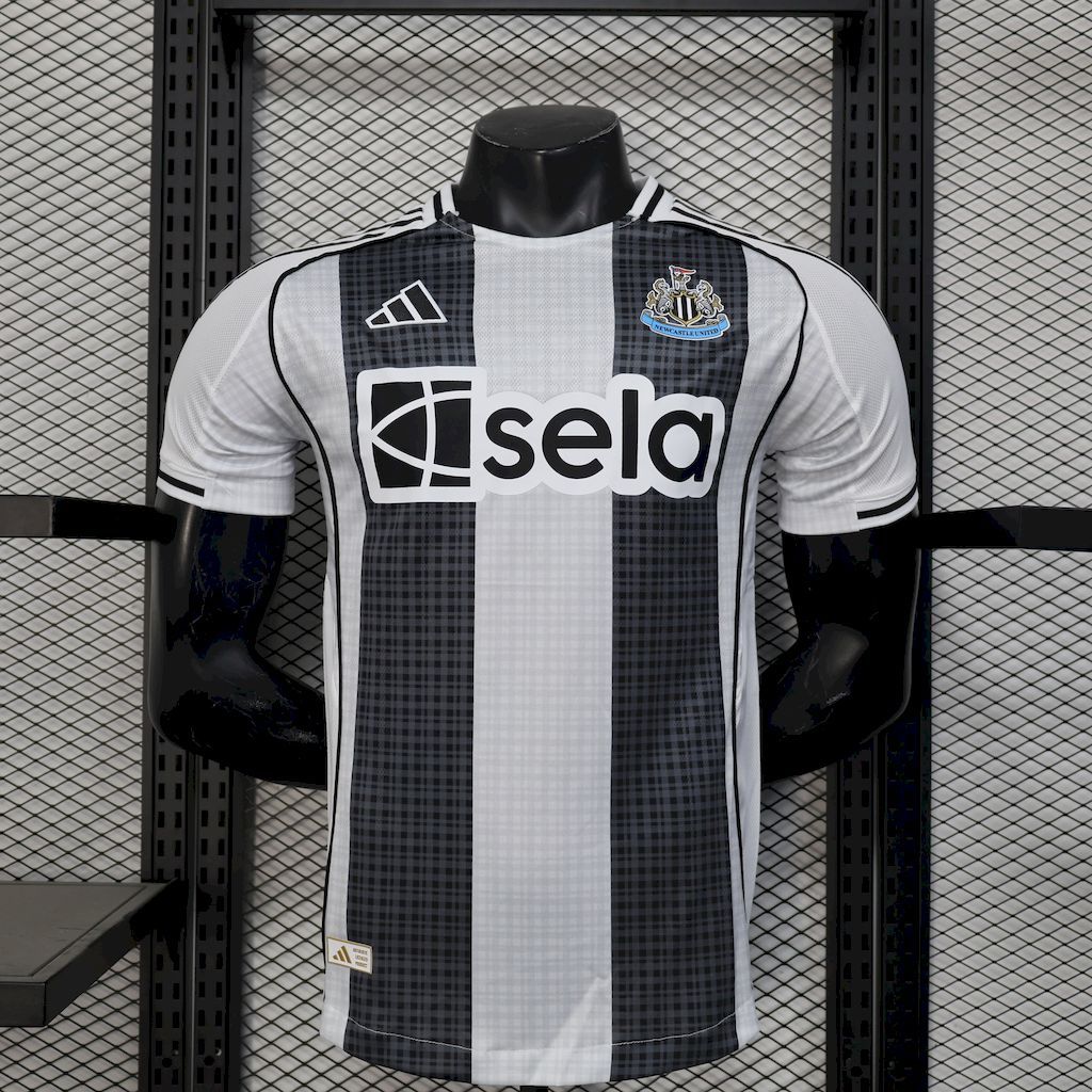 Newcastle United 2025-26 Home Jersey Player Version