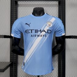 Manchester City 2025-26 Home Jersey Player Version