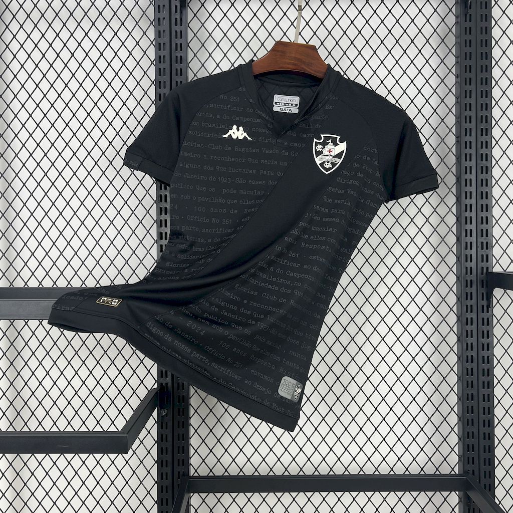 Vasco Da Gama 202425 Womens Black goalkeeper uniform Jersey Vasco Da Gama 202425 Womens Black goalkeeper uniform Jersey