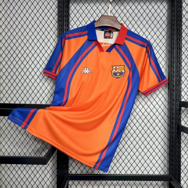 Barcelona 1998 Away Retro Jersey - Image 3