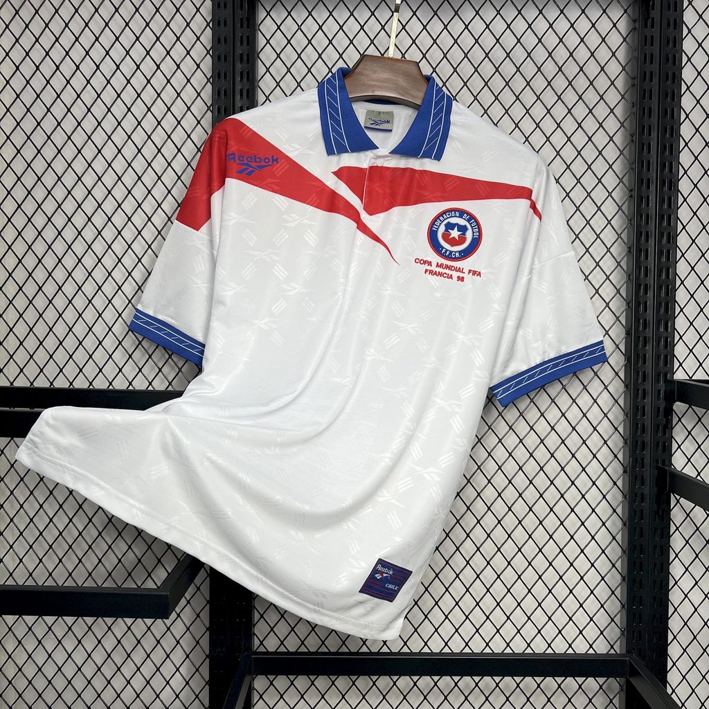Chile 1998 Away Retro Jersey Chile 1998 Away Retro Jersey
