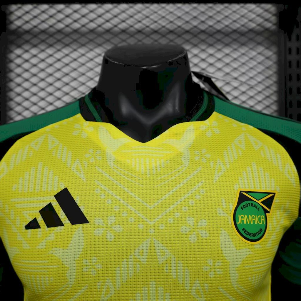 aa82c68787f6419b984276aa81ac4a52 Jamaica 202425 Home Jersey Player Version