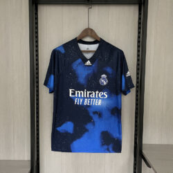 Retro Real Madrid 201819EA Joint Edition Blue